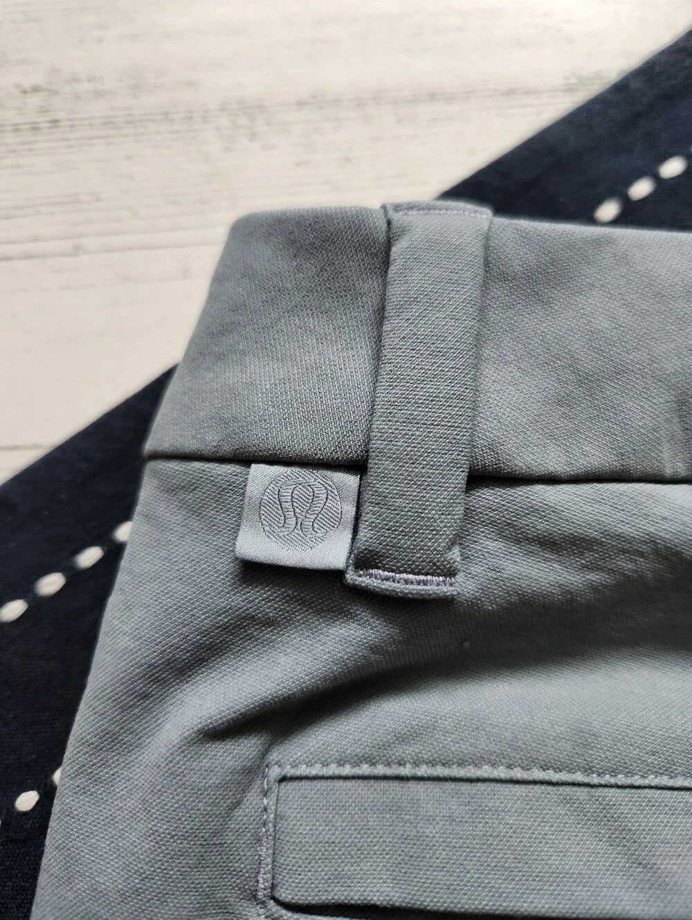 Lululemon ABC Classic Fit Trouser Pants Stretch Cotton VersaTwill Belgian Blue36